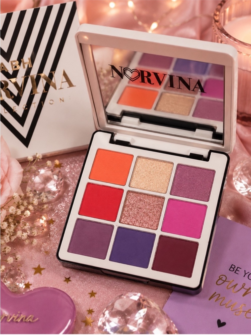 ANASTASIA BEVERLY HILLS NORVINA COLLECTION MINI PRO PIGMENT PALETTE VOL. 1